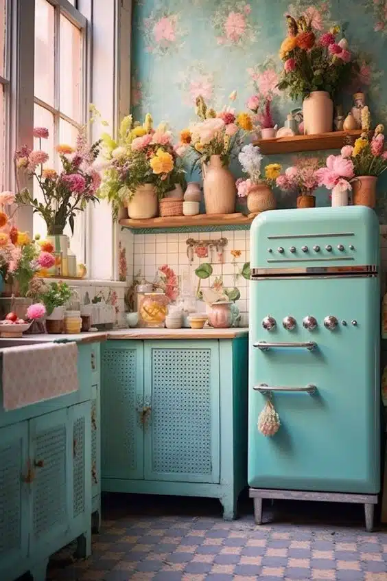 pastel kitchen aesthetics