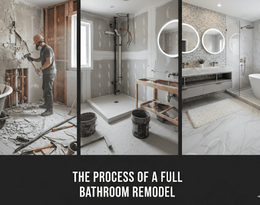 bathroom remodel process fairfax VA